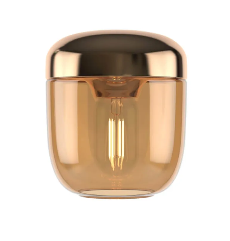 Acorn skærm, amber/messing