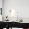 Anoli 1 pendel medium, nordic guld/opal