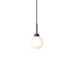 Apiales 1 pendel, satin sort/opal