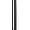 Ara Led gulvlampe, poleret antrasit