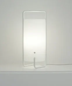Asa bordlampe, hvid