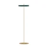 Asteria gulvlampe, forest grøn/messing