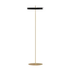 Asteria gulvlampe, sort/messing
