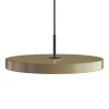 Asteria medium pendel, taupe/sort