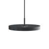 Asteria mini pendel, antrasit/sort