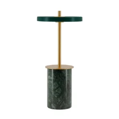 Asteria Move mini batteri-/bordlampe, grøn marmor
