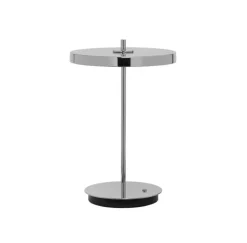 Asteria Move Monochrome batteri-/bordlampe, stål