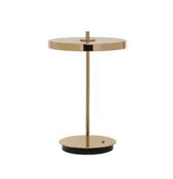 Asteria Move Monochrome batteri-/bordlampe, messing