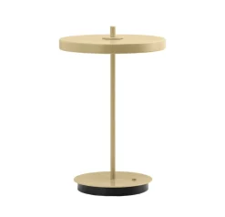 Asteria Move Monochrome batteri-/bordlampe, butter gul