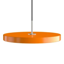 Asteria Plus medium pendel, orange/stål
