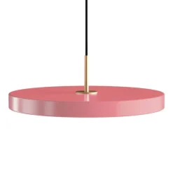 Asteria Plus medium pendel, rose/messing