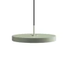 Asteria Plus mini pendel, olive grøn/stål