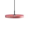 Asteria Plus mini pendel, rose/sort