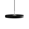 Asteria Plus mini pendel, sort/stål
