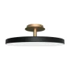 Asteria Up large loftlampe, sort/messing