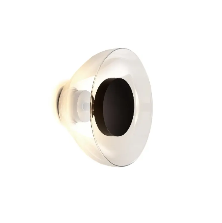 Aura væglampe, transparent