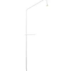 Austere bordlampe, hvid