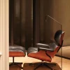 Austere gulvlampe, sort