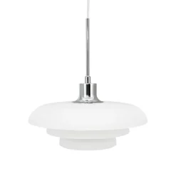 Ava pendel D31, opal/krom