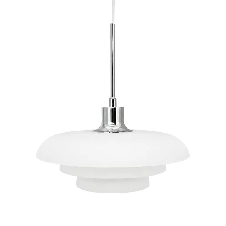 Ava pendel D31, opal/krom