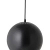 Ball Pendel Ø25, mat sort