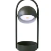Ball Portable batterilampe / bordlampe, olivengrøn
