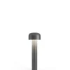 Bellhop Bollard H380 udendørs gulvlampe, antracit