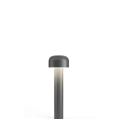 Bellhop Bollard H380 udendørs gulvlampe, antracit