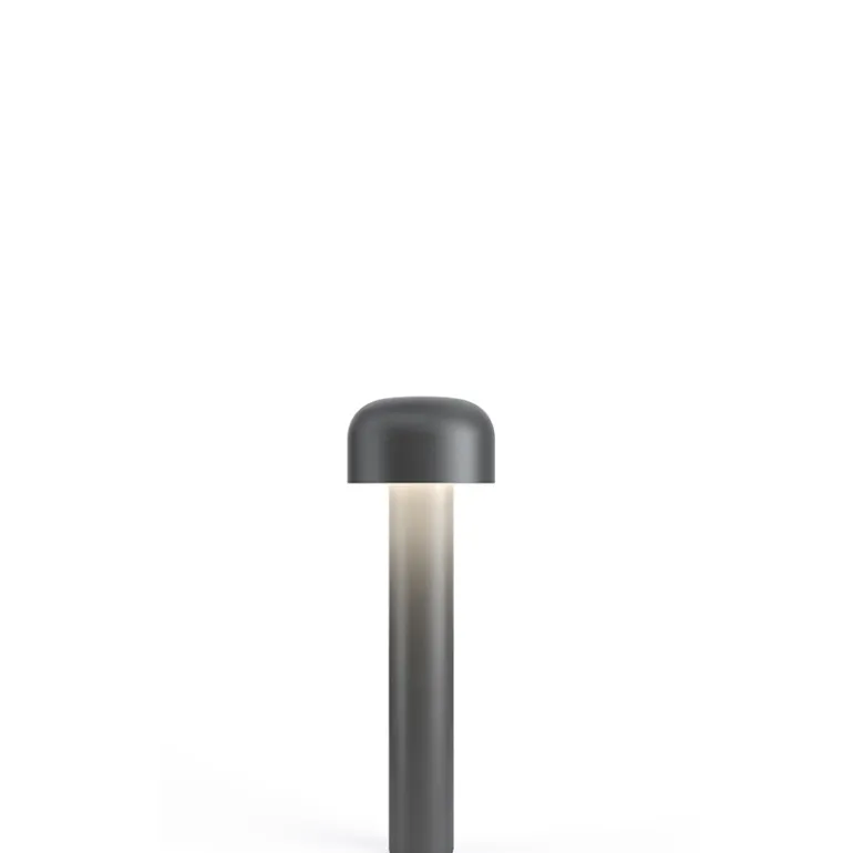Bellhop Bollard H380 udendørs gulvlampe, antracit