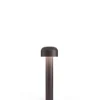 Bellhop Bollard H380 udendørs gulvlampe, brun