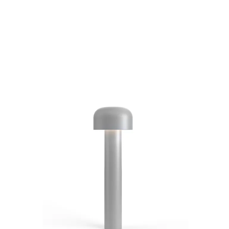 Bellhop Bollard H380 udendørs gulvlampe, grå