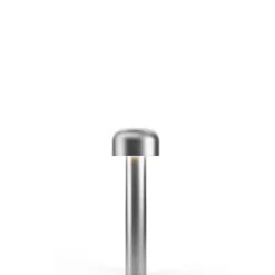Bellhop Bollard H380 udendørs gulvlampe, rustfrit stål