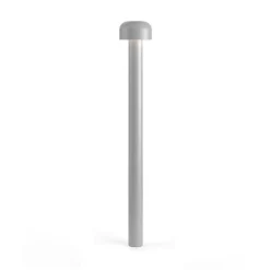 Bellhop Bollard H850 udendørs gulvlampe, grå