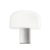 Bellhop Glas T bordlampe, hvid