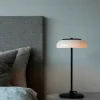 Blossi bordlampe, sort/opal