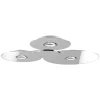 Bugia Mega loftlampe, krom