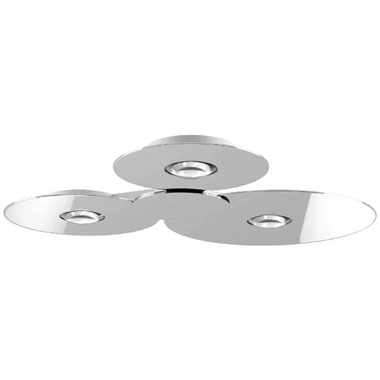 Bugia Mega loftlampe, krom