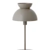 Butterfly bordlampe, mat tan grey
