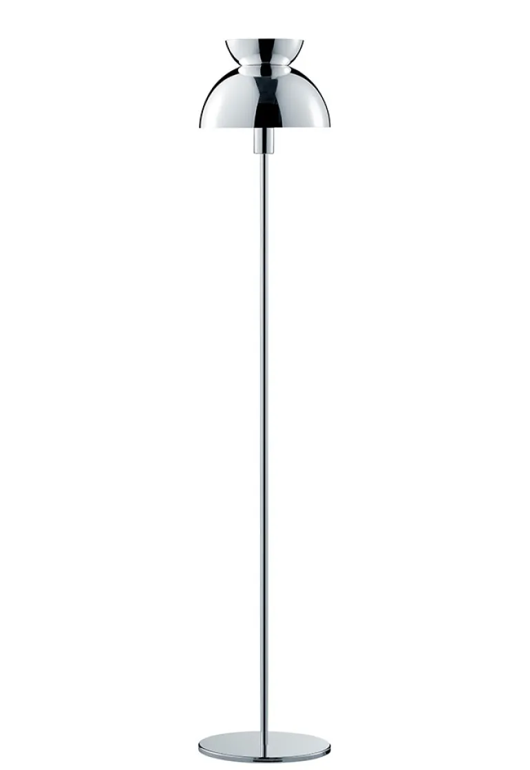 Butterfly gulvlampe, krom