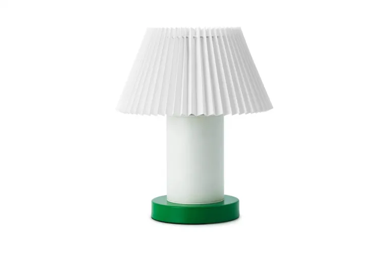 Cellu bordlampe, lysegrøn