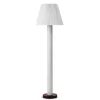 Cellu gulvlampe, hvid