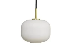 Cuscino pendel small Ø15, messing/opal