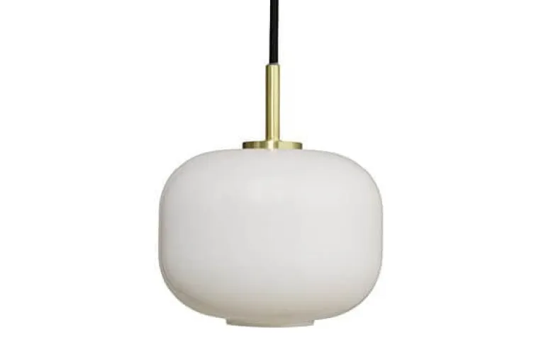 Cuscino pendel small Ø15, messing/opal