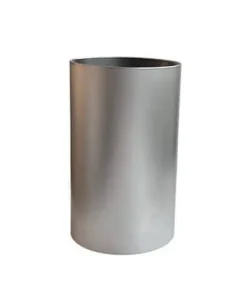Cylinder, mat aluminium
