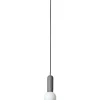 Decor Concrete Mic pendel, mørkegrå