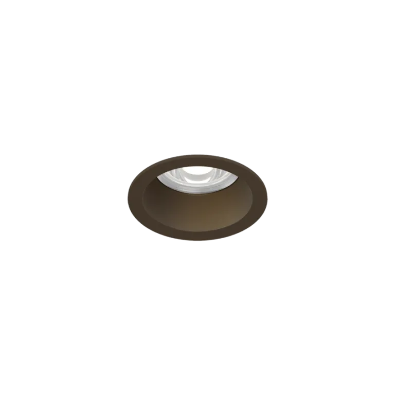 DEEP Bijou 1.0 IP65 indbygningsspot, bronze