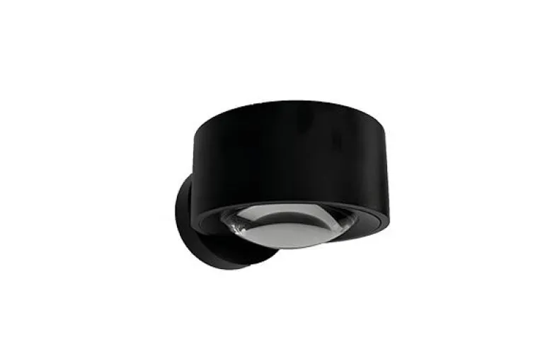 Easy Lens W120 væg, sort - dtw