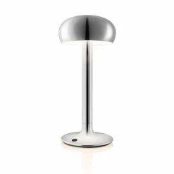Emendo LED batterilampe, krom
