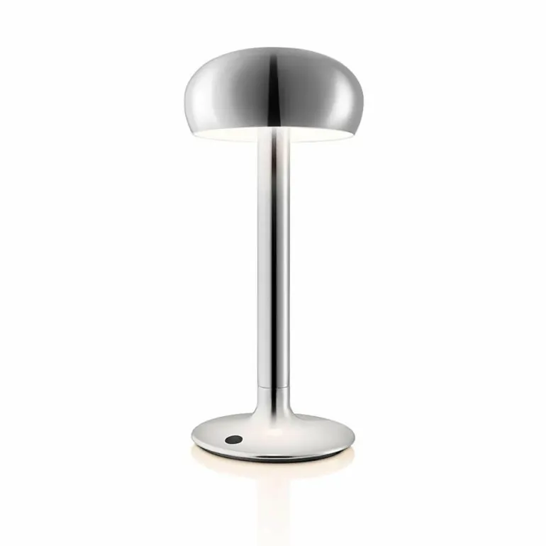Emendo LED batterilampe, krom