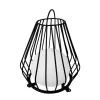 Evesham udendørs lanterne / batterilampe medium, sort